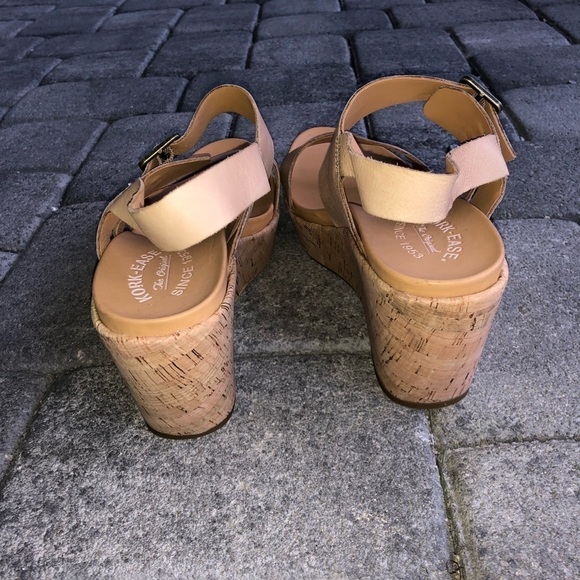 NWT KORK-EASE Aimeho Wedge Sandals in Natural size 10 - Picture 12 of 16